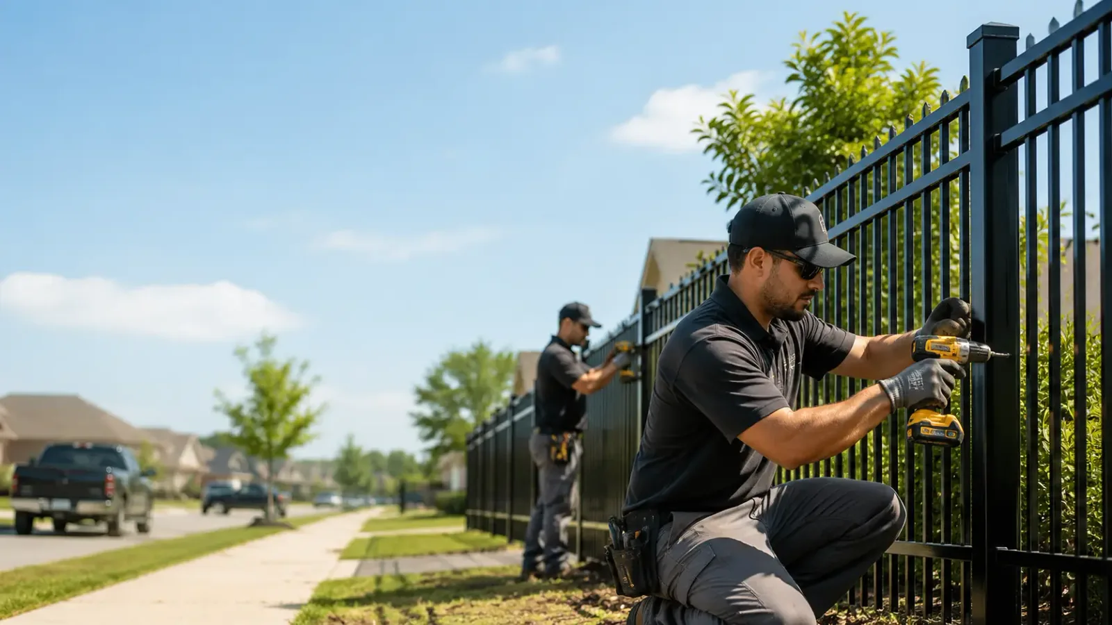 Metal Fence Installation in Peck, KS